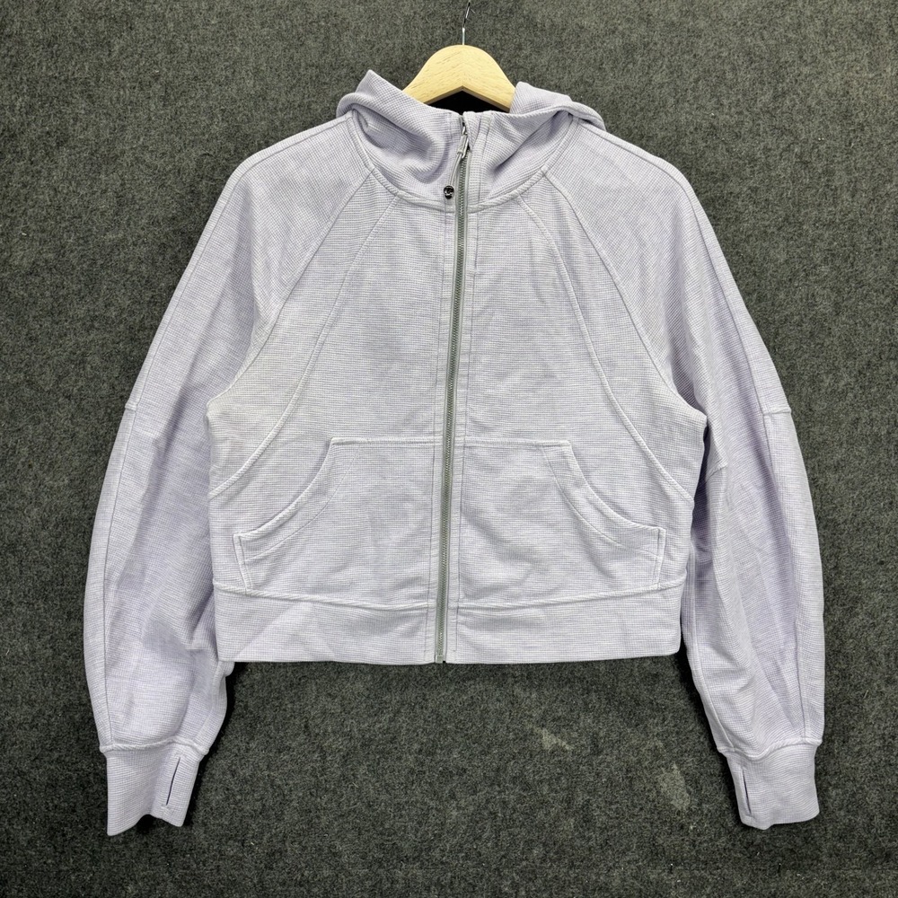 Lululemon Scuba Oversized Half Zip Hoodie Women's XS/S Lilac Purple LW3JCVS